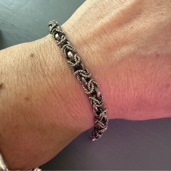 Taxco Mexico 925 Sterling Silver Bracelet - Picture 2 of 8